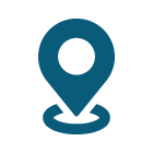 A map location pin icon