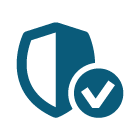 shield with checkmark icon